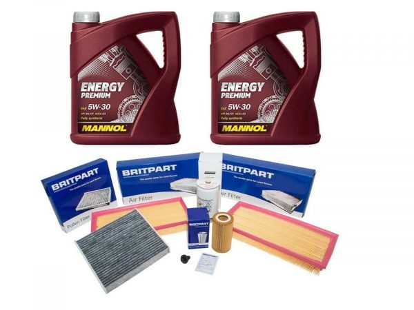RANGE ROVER SPORT 4.4 TVD8  SERVICE FILTER KIT  & 10L FULLY SYN OIL-SK021O