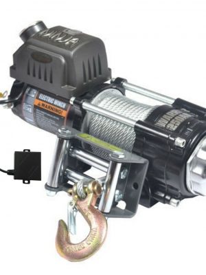 WARRIOR C2500 12v Winch INC Wireless Remote - FOR ATV/UTV