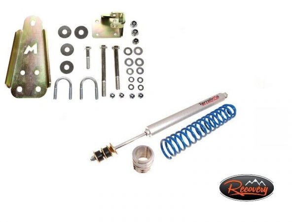 DISCOVERY 1 300TDI TERRAFIRMA RETURN TO CENTRE STEERING DAMPER & FITTING KIT