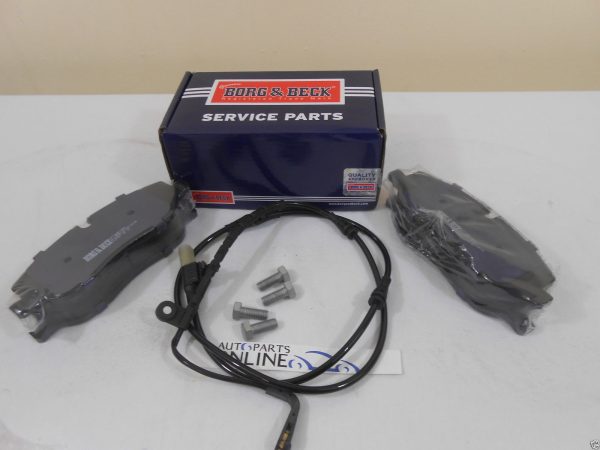 DISCOVERY 3  BORG & BECK FRONT BRAKE PADS & WEAR SENSOR-LR019618B/SEM500062