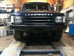 Discovery 2 Heavy Duty Winch Bumper 5MM BLACK LRB925