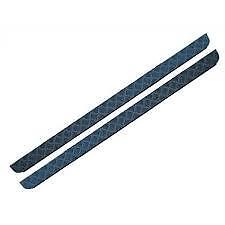 LAND ROVER DEFENDER 110 CHEQUER PLATE  SILLS BLACK PAIR- RECOVERY BRAND RE576B