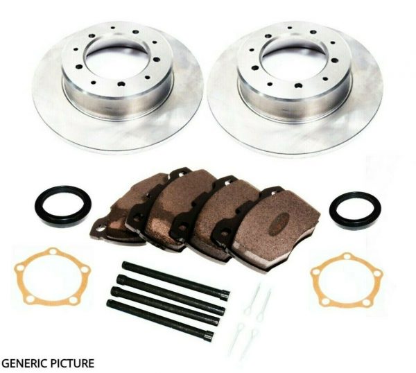 LAND ROVER DEFENDER 300TDI / TD5  PREMIUM FRONT BRAKE DISCS & PADS KIT