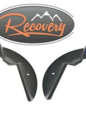 LAND ROVER DEFENDER 90/110/130 - FRONT BRAKE DISC MUD SHIELDS PAIR - FTC4838/9
