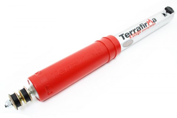 LAND ROVER DEFENDER  TERRAFIRMA 4 STAGE ADJUSTABLE STEERING DAMPER  TF833