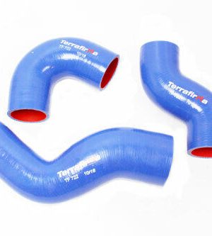 LR DEFENDER TD5 90/110/130 -  BLUE SILICONE TURBO HOSE KIT TERRAFIRMA - TF722