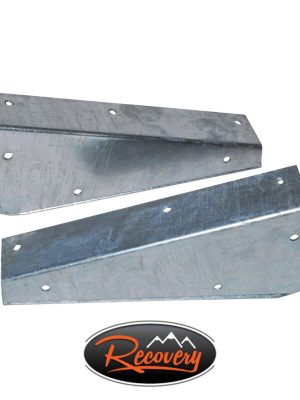 Land Rover Defender 90 -  GALVANISED Rust Resistant Rear Mud Flap Brackets