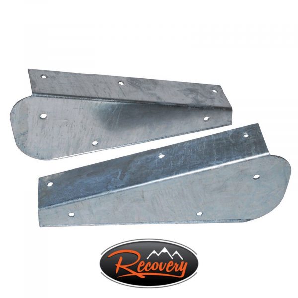 Land Rover Defender 90 -  GALVANISED Rust Resistant Rear Mud Flap Brackets