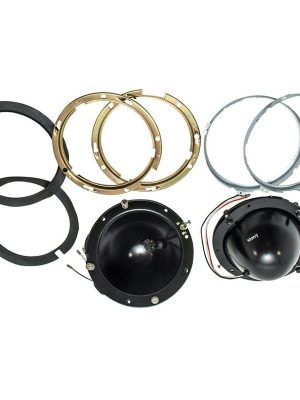Land Rover Series 1 / 2 / 3  Defender R R Classic - Steel Headlamp Bowl Kit