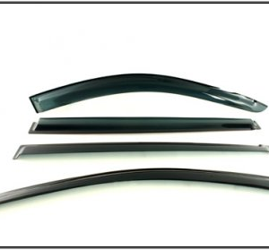 MITSUBISHI L200 - 2006-2014 WIND DEFLECTORS SET OF 4 TERRAFIRMA BRAND TF6076