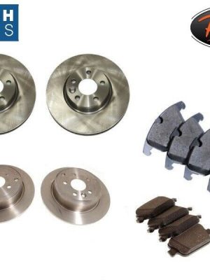 RANGE ROVER EVOQUE TO FA999999  FRONT & REAR DISC AND PAD SET