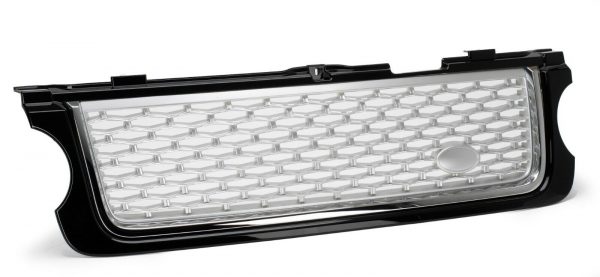 RANGE ROVER VOGUE L322 2010>12 -Grille SE Autobiography Black/Silver Chrome Trim