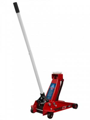 Sealey - Professional 3 Ton Tonne Hydraulic Compact Car Garage Trolley Jack