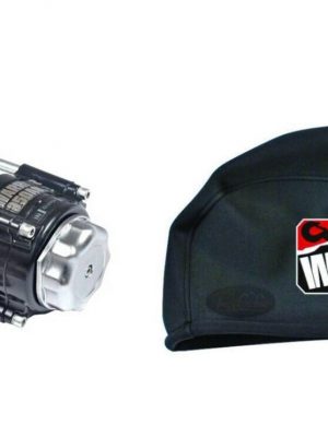 WARRIOR Ninja C3500 12v Electric Winch & Waterproof Winch Cover