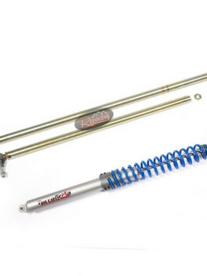 DEFENDER  HEAVY DUTY STEERING BARS + RTC DAMPER KIT TERRAFIRMA