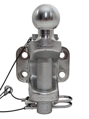 Dixon Bate Heavy Duty 4 Bolt 3.5 Ton Tow Ball & 5 Ton Jaw Pin Hitch - 201691