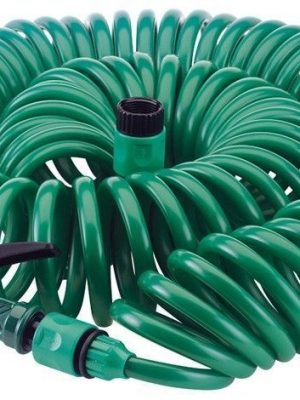 Draper 30M x 3/8" Recoil Hose with Jet Tool & Tap Connector