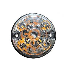 LAND ROVER DEFENDER 2007-16 LED FRONT INDICATOR LIGHT 73mm - XBD500010LEDCL