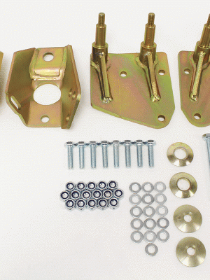LAND ROVER DEFENDER 90/110/130  REAR SHOCKER MOUNTING KIT TWIN X2 - TF513