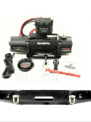 LAND ROVER DISCOVERY 1 - TERRAFIRMA WINCH BUMPER AND WINCH WITH RECOVERY POINT