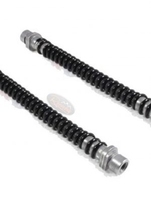 LAND ROVER DISCOVERY 2 MODULATOR TO REAR FLEXIBLE FLEXI BRAKE HOSES X2 SHB101350