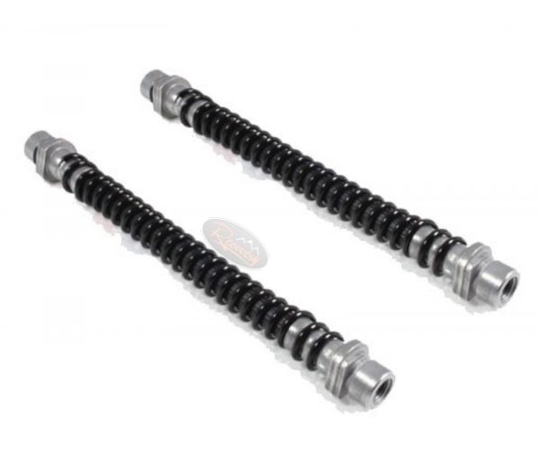 LAND ROVER DISCOVERY 2 MODULATOR TO REAR FLEXIBLE FLEXI BRAKE HOSES X2 SHB101350