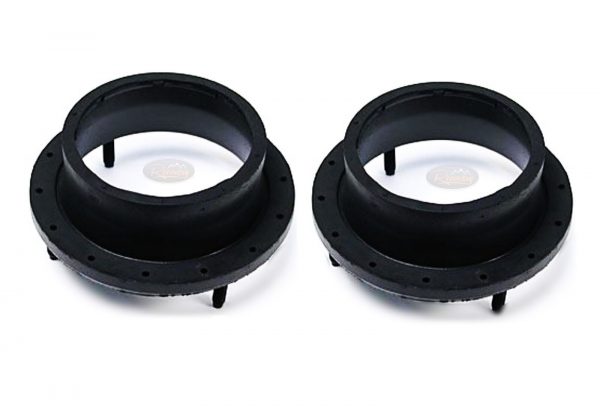 LAND ROVER DISCOVERY 2 NEW FRONT COIL SPRING UPPER ISOLATOR RINGS X2 - RBC100111