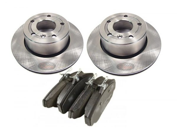 LAND ROVER DISCOVERY 2 TD5/V8 FRONT BRAKE DISCS AND BRAKE PAD SET BDR04F