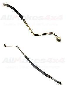 LAND ROVER DISCOVERY DEFENDER 300TDI NEW ENGINE OIL COOLER PIPES SET X2 (PAIR)