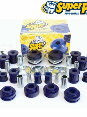 LANDROVER DEFENDER +DISCO 1 1984 >93*SUPERPRO* POLYURETHANE BUSH KIT-KIT43BK