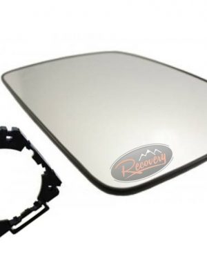 LR DISCOVERY 3 & FREELANDER 2 - LH N/S PASSENGER HEATED DOOR WING MIRROR GLASS