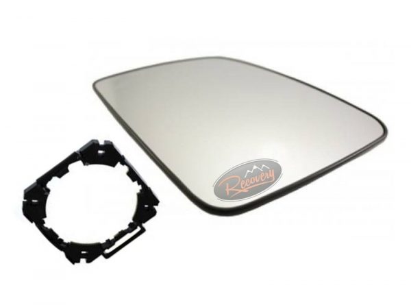 LR DISCOVERY 3 & FREELANDER 2 - LH N/S PASSENGER HEATED DOOR WING MIRROR GLASS