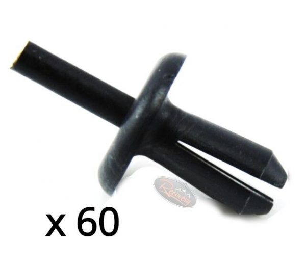 Land Rover Defender - 60 X Wheel Arch Clips Mud Spat Eyebrow Rivets -AFU1075(60)