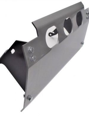 Land Rover Defender 90 110 - 5mm GALVANISED STEEL Steering guard