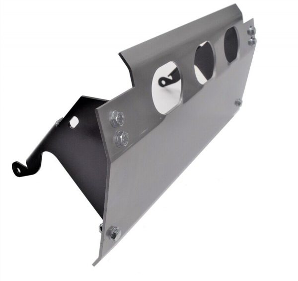 Land Rover Defender 90 110 - 5mm GALVANISED STEEL Steering guard