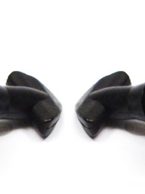 Land Rover Disco 3,4 Freelander 2 - Rear Bumper Towbar Electrics Cover Clips x2