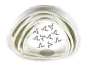 Land Rover Series 1 & 2, 2A, 3 Bonnet Seal / Strip And Clips