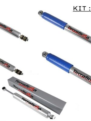 RANGE ROVER P38 TERRAFIRMA PROSORT SHOCKS & STEERING DAMPER KIT TERRAFIRMA