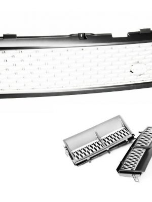 RANGE ROVER VOGUE L322 2006>09  SE Design Grille & Vents Grey / Silver