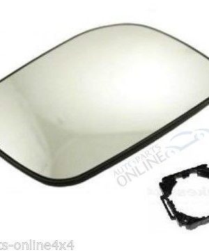 Range Rover P38 WING MIRROR GLASS AND ADAPTOR  Right Hand STC4625/BTR6072