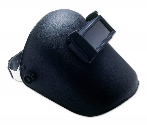 Welding Mask with Flip Up Front Black Lens  Laser Tools Brand 2831