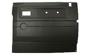 BLACK RH PUSH BUTTON FRT DOOR CARD WITH ELECTRIC WINDOWS DEF UPTO 2007 - TF2444