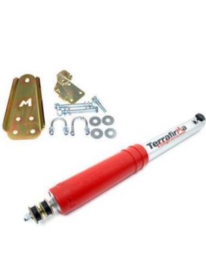 DISCOVERY 1 TERRAFIRMA 4 STAGE ADJUSTABLE STEERING DAMPER & RELOCATION KIT