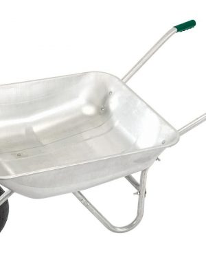 Draper 65L Garden Wheelbarrow Galvanised Wheel Barrow with Pneumatic Tyre 31619