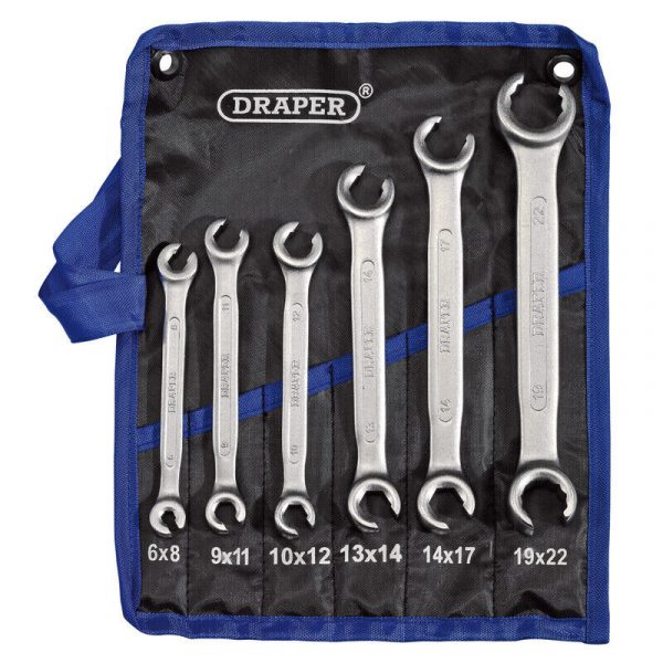 Draper  Flare Nut Spanner Set (6 Piece)