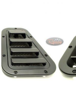 LAND ROVER DEFENDER - GLOSS BLACK WING TOP VENTS SPORT + RH SIDE VENT
