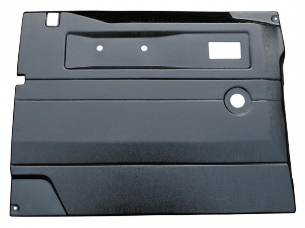 LAND ROVER DEFENDER - LH BLACK FRONT ROW DOOR CARD - MANUAL WINDOW TR233A