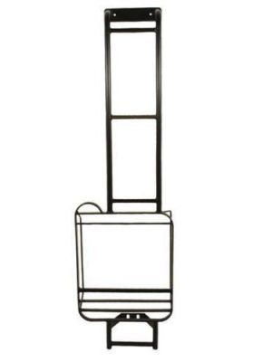 LAND ROVER DEFENDER - ROBUST REAR DOOR LADDER - BLACK - STC50417