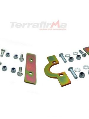 LAND ROVER DISCOVERY 1 HD FRONT& REAR COIL SPRING RETAINING PLATES TERRAFIRMA