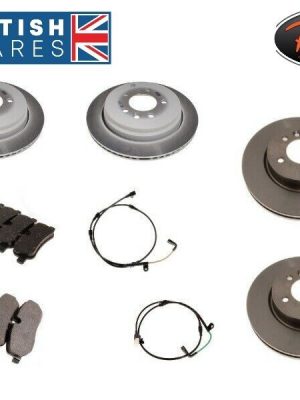 LAND ROVER DISCOVERY 3 FRONT & REAR BRAKE DISC, PAD & SENSOR SET BD06